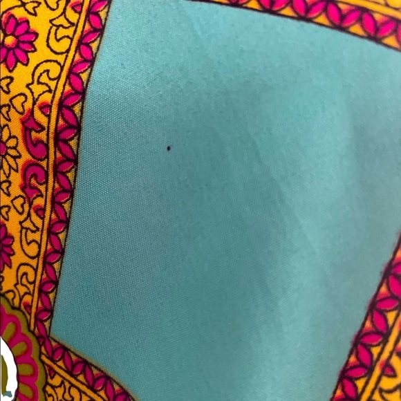 GypsieBlu Turquoise Kaftan Dress one size - Picture 7 of 8